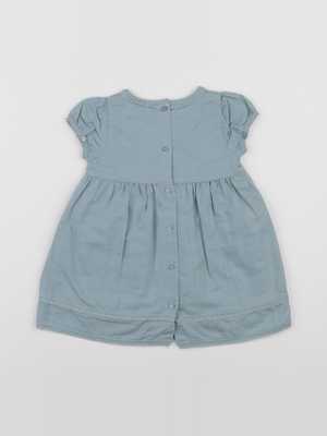 Cyrillus - robe bleu - 9 mois