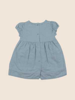 Cyrillus - robe bleu - 9 mois