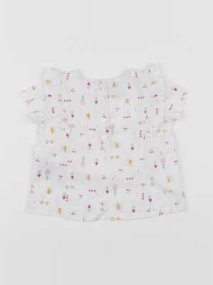 Cyrillus - blouse multicolore - 6 mois
