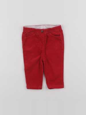 Cyrillus - pantalon rouge - 6 mois