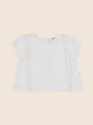 Cyrillus - tee-shirt beige - 6 mois