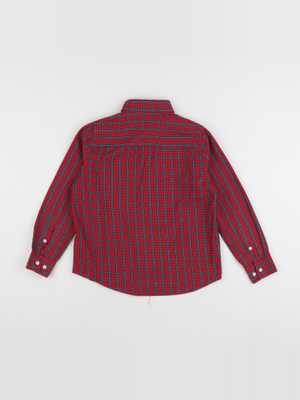 Cyrillus - chemise rouge - 10 ans