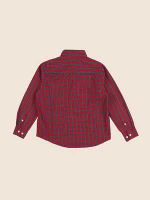 Cyrillus - chemise rouge - 10 ans