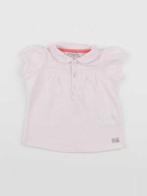 Cyrillus - polo rose - 6 mois