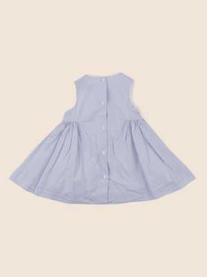 Cyrillus - robe bleu - 6 mois