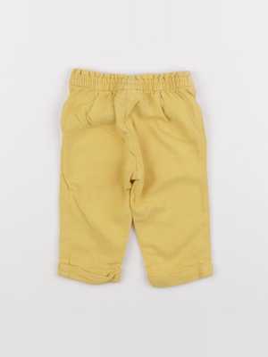 Cyrillus - pantalon jaune - 12 mois