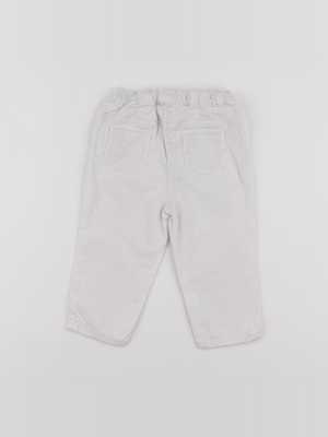 Cyrillus - pantalon blanc, rouge - 18 mois