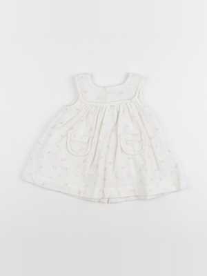 Cyrillus - robe blanc - 6 mois