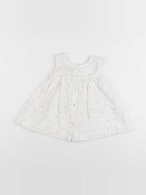 Cyrillus - robe blanc - 6 mois