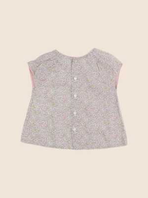 Cyrillus - blouse multicolore - 3 mois