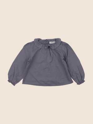 Cyrillus - blouse gris, argent - 36 mois