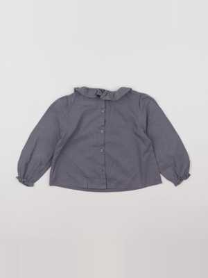 Cyrillus - blouse gris, argent - 36 mois