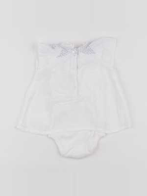 Cyrillus - body blouse blanc - 6 mois