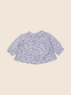 Cyrillus - tee-shirt bleu - 9 mois