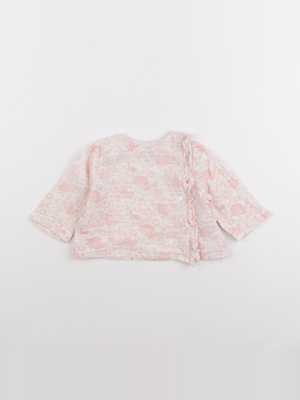 Cyrillus - blouse rose - 6 mois