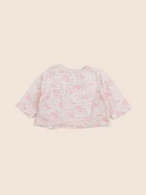 Cyrillus - blouse rose - 6 mois