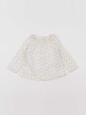 Cyrillus - tee-shirt beige - 12 mois