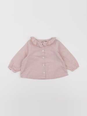 Cyrillus - blouse rose - 6 mois