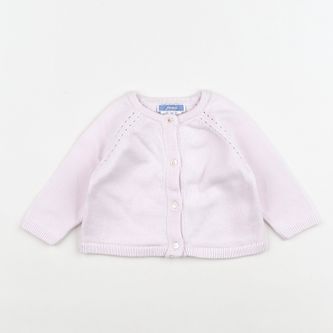 Cardigan Jacadi Fille Rose - Taille 12 Ans - Maille Coton/soie - Neuf Sans étiquette