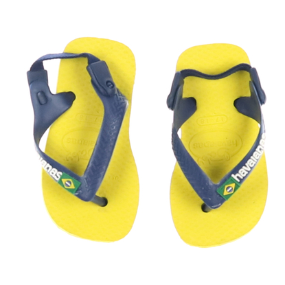 Tongs jaune bleu HAVAIANAS pointure 17 18 v tements enfant