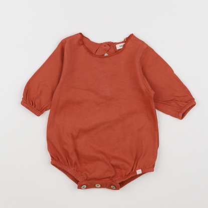 Body orange - MÖME - 0/3 mois - vêtements enfant d'occasion