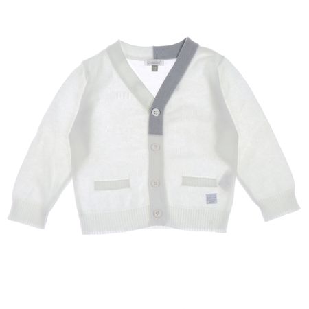 Gilet Blanc Gris Absorba 18 Mois Vetements Enfant D Occasion