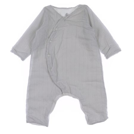 Combinaison Blanc Gris Argent Petit Bateau 6 Mois Vetements Enfant D Occasion