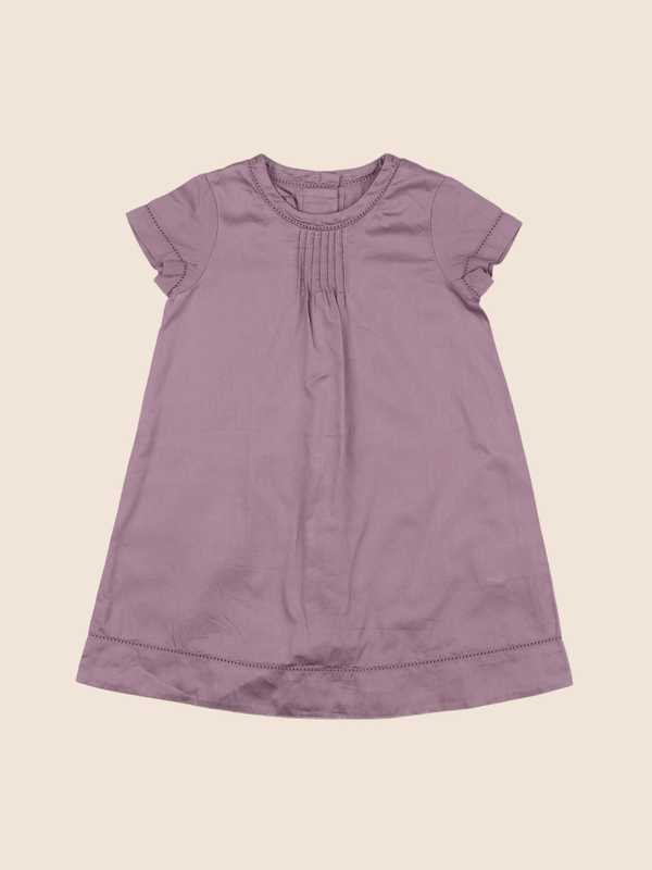 Cyrillus - robe violet - 12 mois