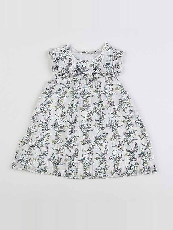 Cyrillus - robe multicolore - 6 mois
