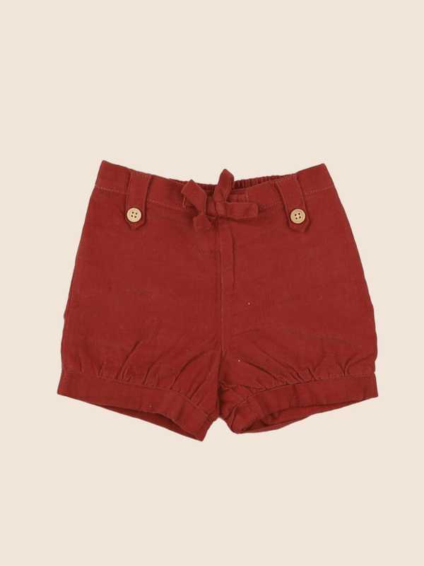 Cyrillus - short marron - 12 mois