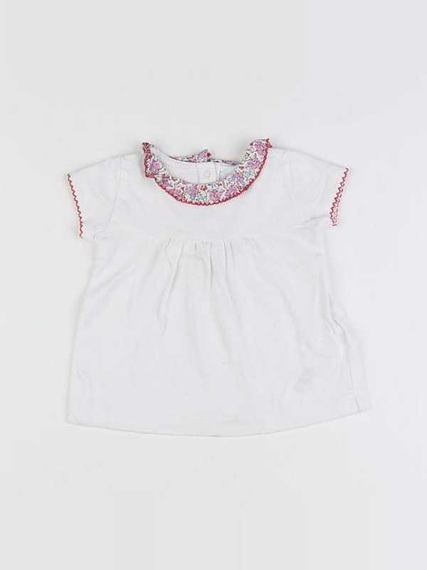 Cyrillus - robe blanc - 6 mois