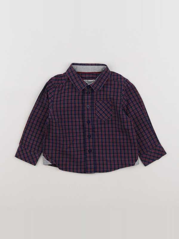 Cyrillus - chemise multicolore - 9 mois