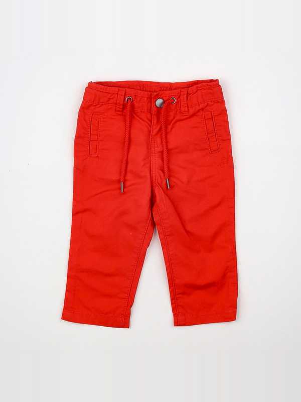 Cyrillus - pantalon rouge - 9 mois