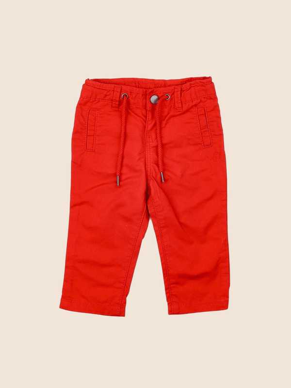 Cyrillus - pantalon rouge - 9 mois