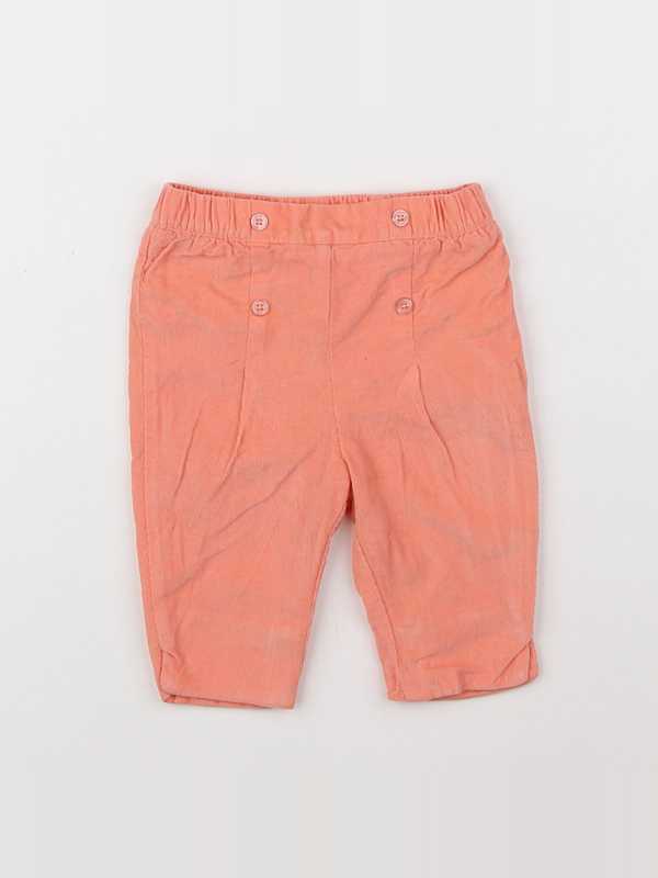 Cyrillus - pantalon orange - 6 mois
