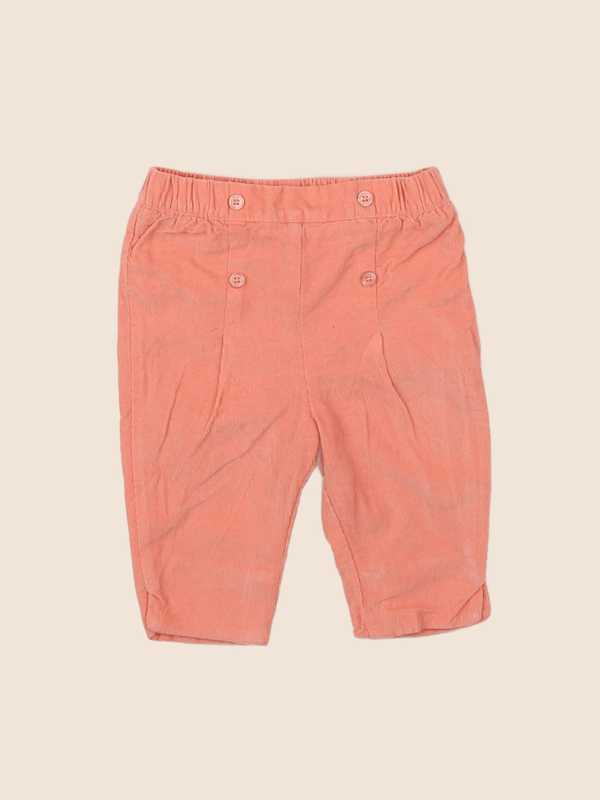 Cyrillus - pantalon orange - 6 mois