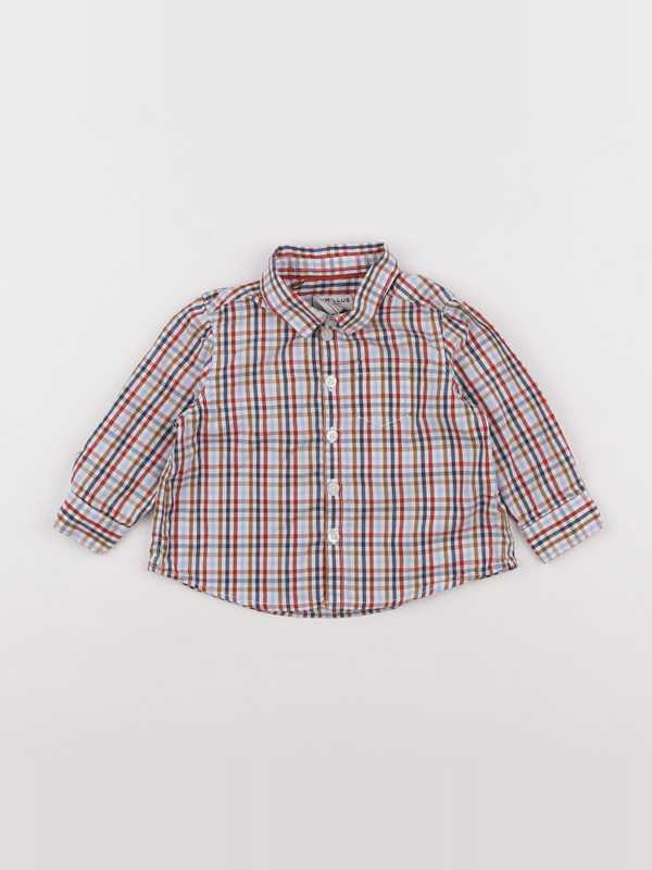 Cyrillus - chemise multicolore - 9 mois