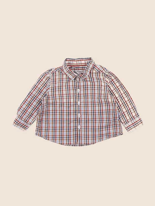 Cyrillus - chemise multicolore - 9 mois