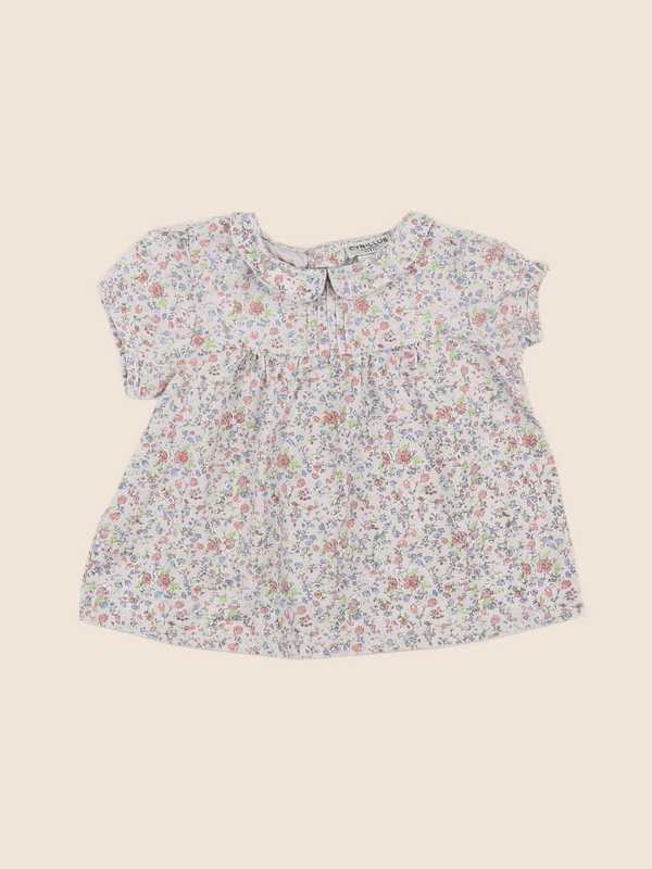 Cyrillus - blouse rose - 12 mois