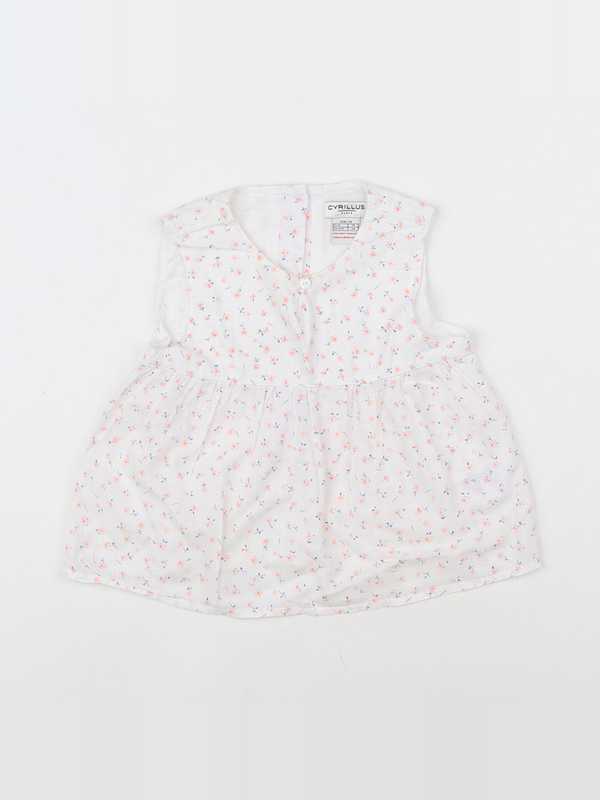 Cyrillus - robe blanc - 12 mois