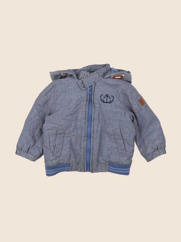 Cyrillus - veste bleu - 6 mois