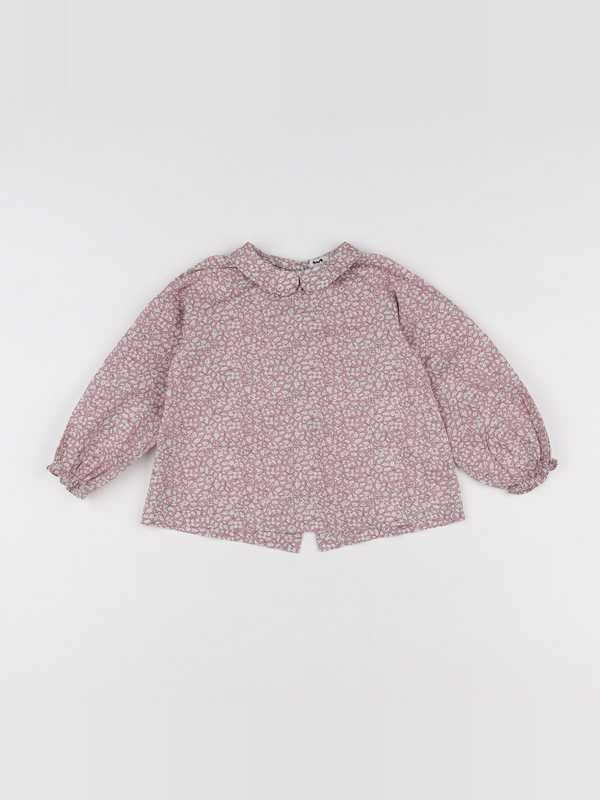 Cyrillus - blouse rose - 12 mois