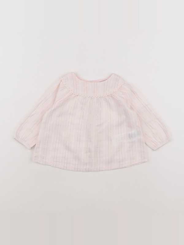 Cyrillus - blouse blanc - 6 mois