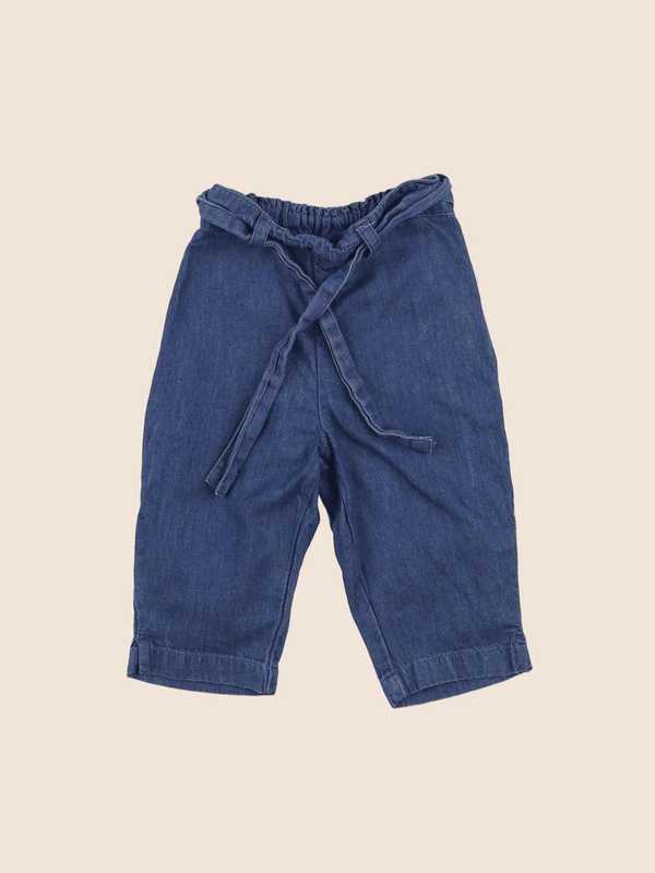 Cyrillus - pantalon bleu - 6 mois