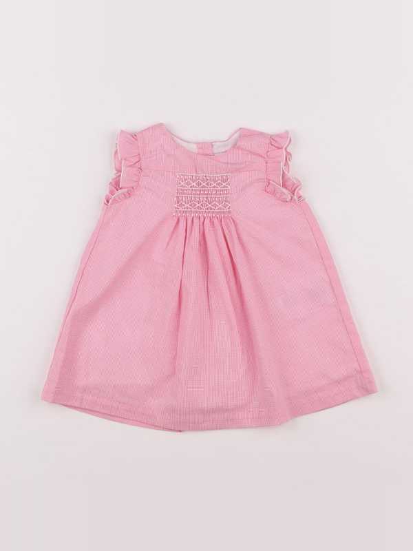 Cyrillus - robe rose - 6 mois