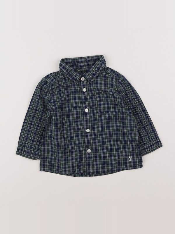 Cyrillus - chemise vert - 12 mois