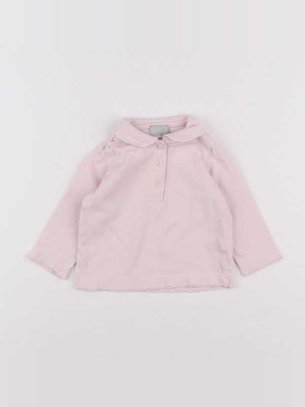 Cyrillus - tee-shirt rose - 6 mois