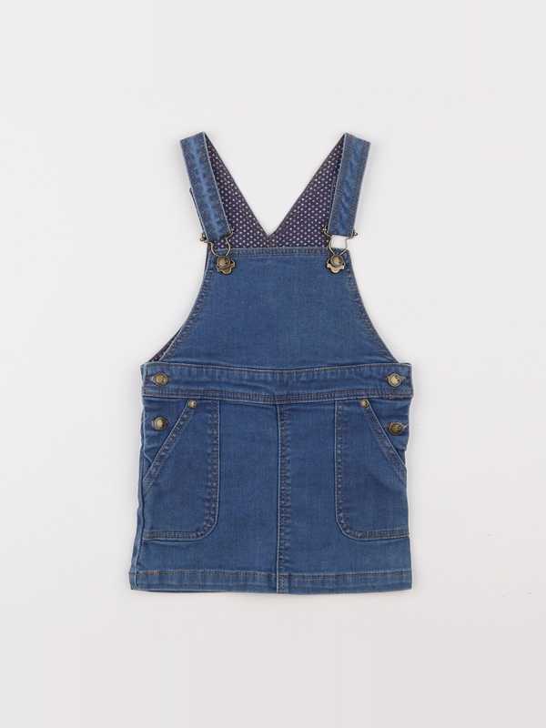Cyrillus - robe bleu - 12 mois