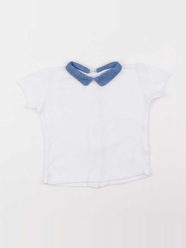 Cyrillus - tee-shirt beige - 6 mois
