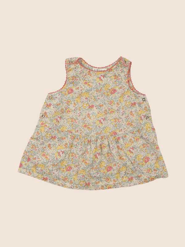 Cyrillus - blouse jaune - 6 mois